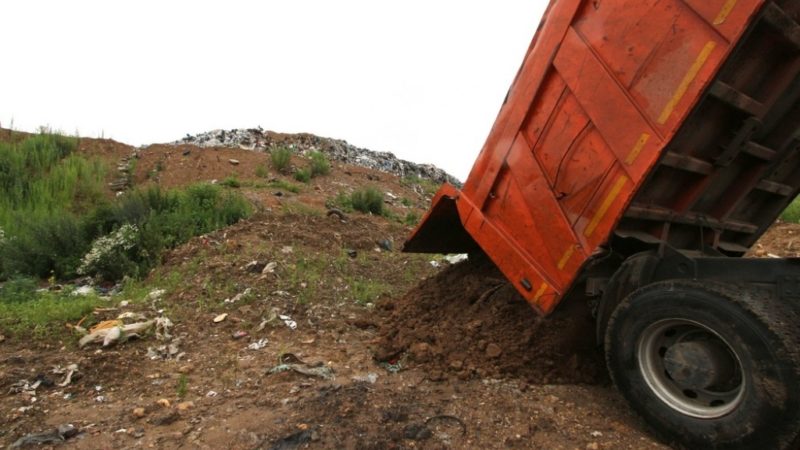 На полигон «Аннино» завели уже 3,5 тысячи тонн грунта