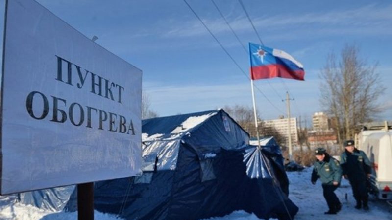 Мобильный пункт обогрева развернут в Рузском городском округе