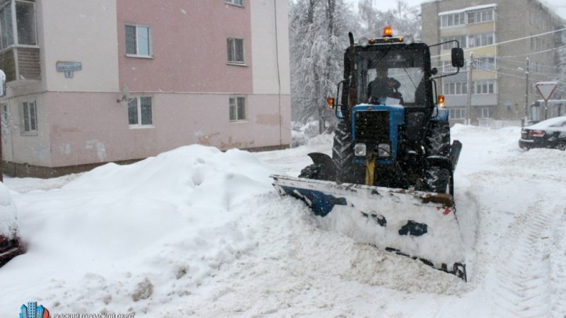 В Рузском округе выявили несанкционированное складирование снега