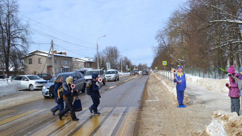 На пешеходных перехода в Рузском округе поставят манекенов