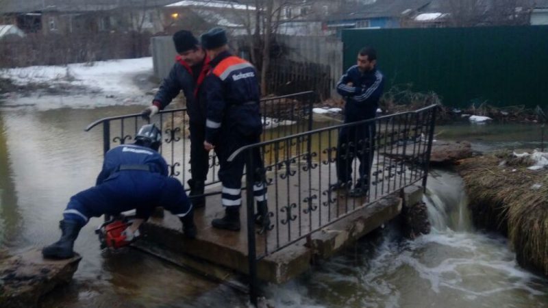 Несколько домов подтопило в поселке Тучково Рузского городского округа