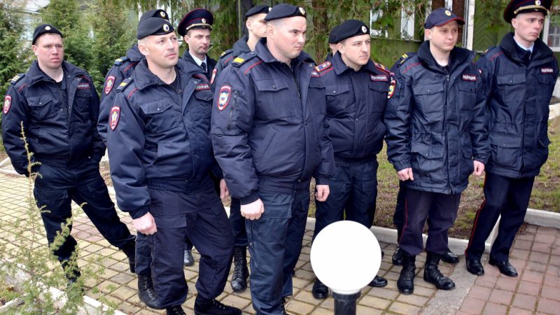 Урок мужества провели для сотрудников Центра профессиональной подготовки ГИБДД в Рузском Округе