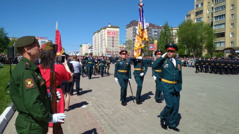 9 мая в Рузе состоялся Парад Победы