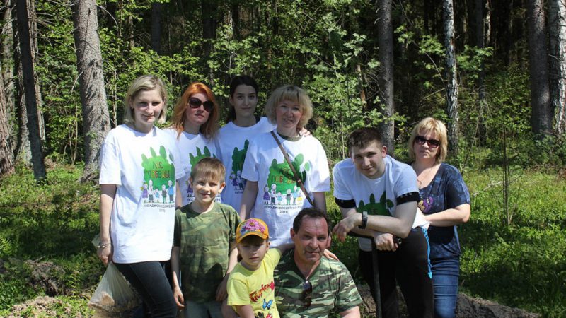 В акции «Лес Победы» приняли участие сотрудники полиции Рузского городского округа