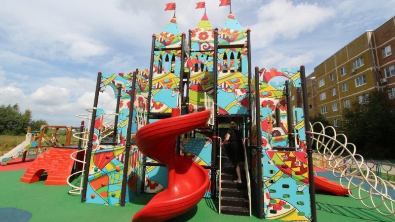 Около 7 тысяч детских площадок могут установить в Подмосковье до 2022 года