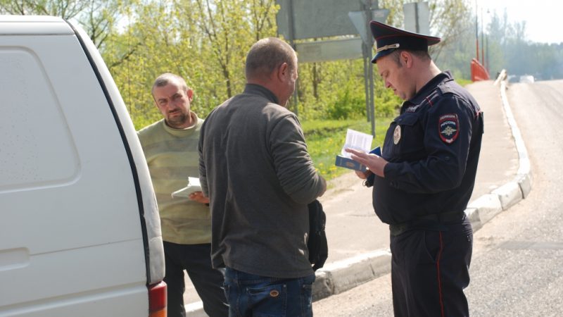 Сотрудники полиции Рузского округа проводят профилактику нарушения законодательства в сфере миграции