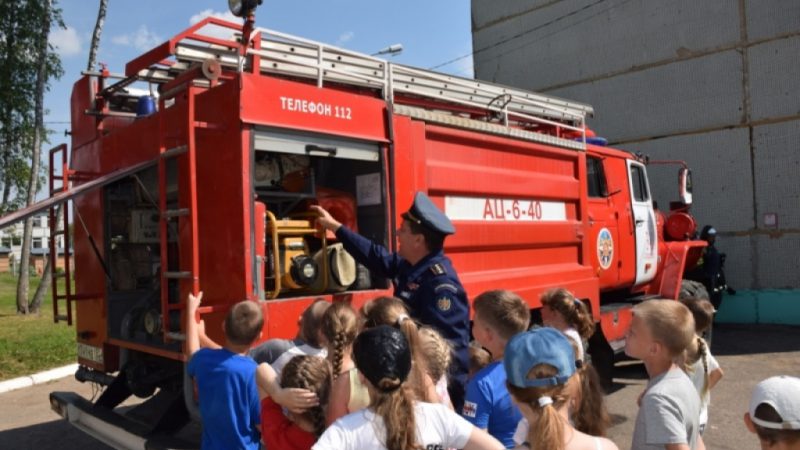 В летних лагерях на территории Московской области популяризируют единый номер спасения «112»