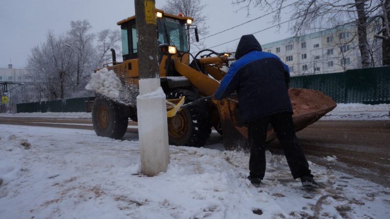 Витушева поручила оснастить снегоуборочную технику в Рузском округе системой ГЛОНАСС для контроля