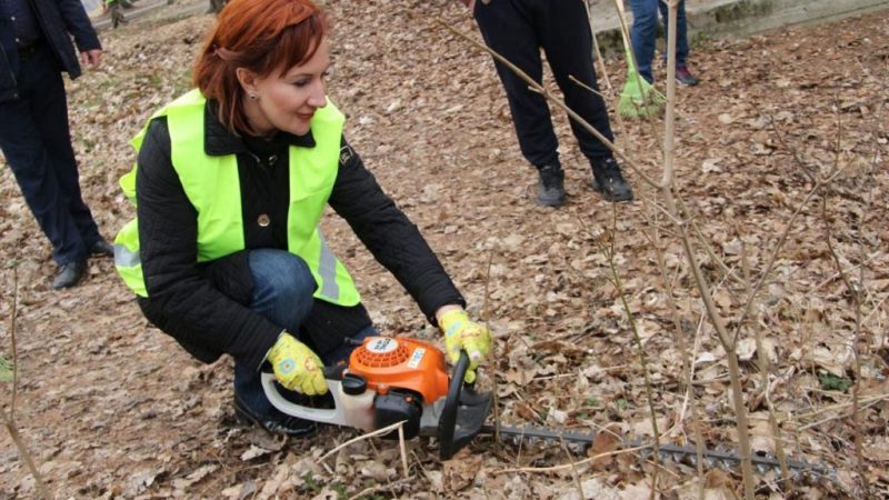 Субботник в Рузском городском округе открыла Татьяна Витушева