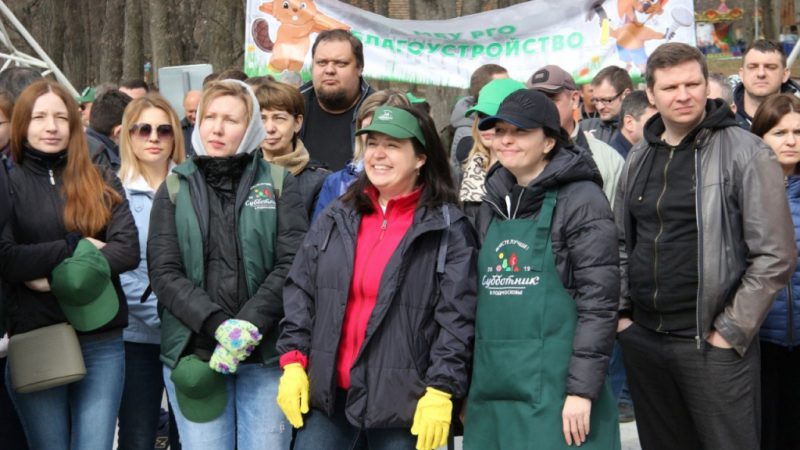 В субботнике в Рузском городском округе 20 апреля приняло участие около 3500 человек