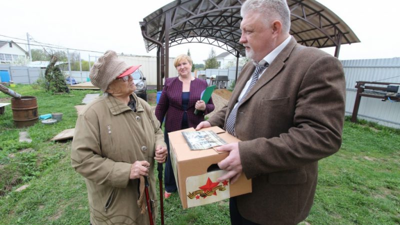 В Рузском городском округе поздравили ветеранов