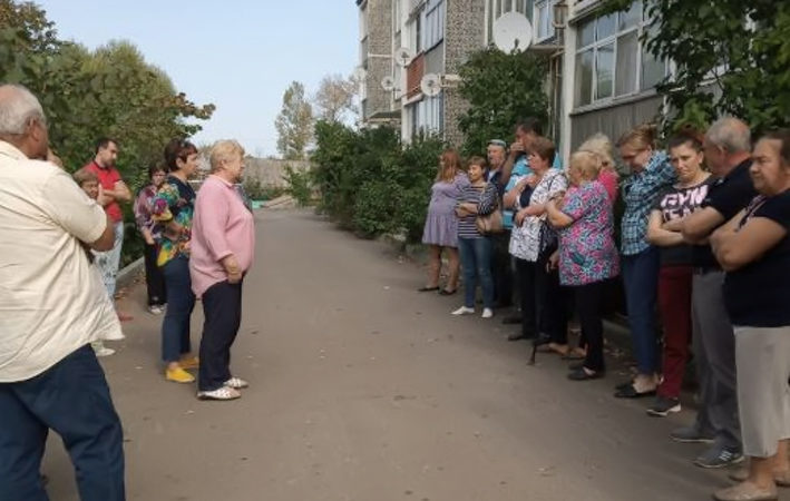 Газификацию многоквартирного дома обсудили в Дорохово