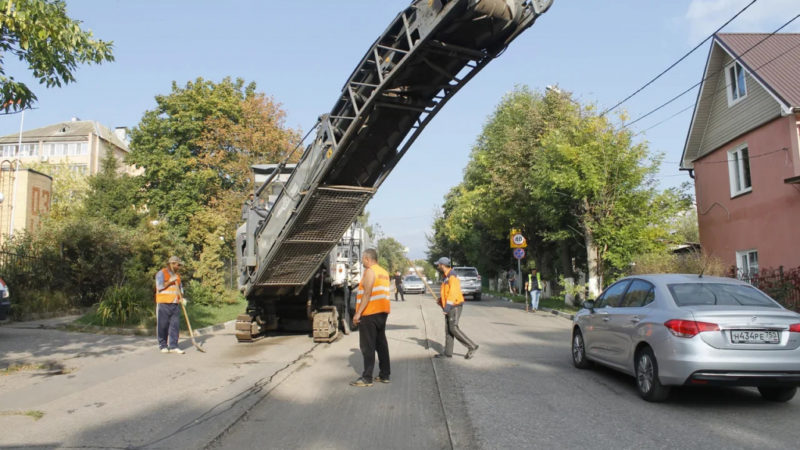 В Рузском округе отремонтировано 26 дорог