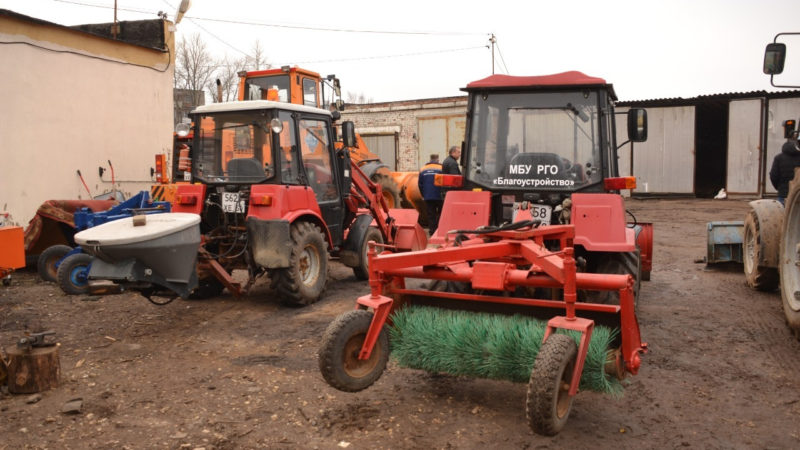 Коммунальщики Рузского городского округа к снегопадам готовы