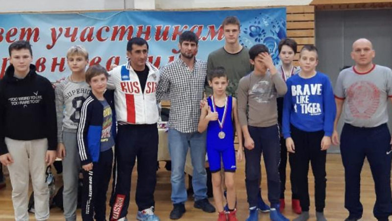 Рузские борцы завоевали медали на Всероссийском турнире
