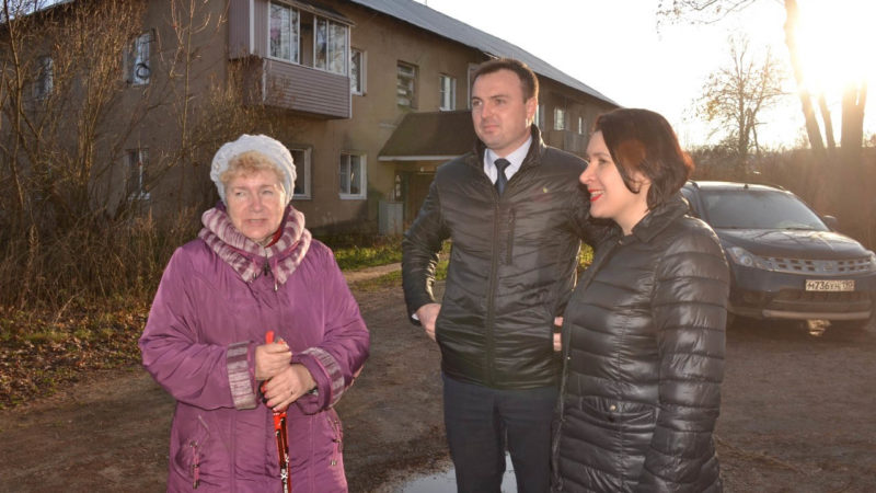 Первый заместитель главы Рузского городского округа ознакомилась с состоянием дел на Колюбакинской территории