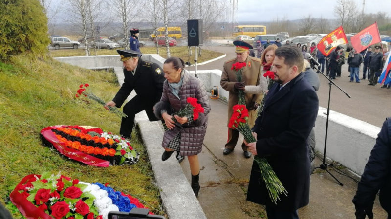 На мемориале «Курган памяти» в Рузском округе почтили память павших в Великой Отечественной войне