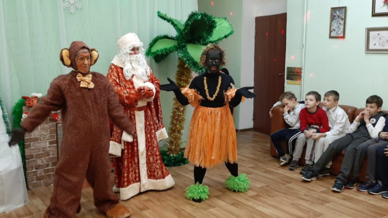 Новогодний праздник прошел в Рузской библиотеке