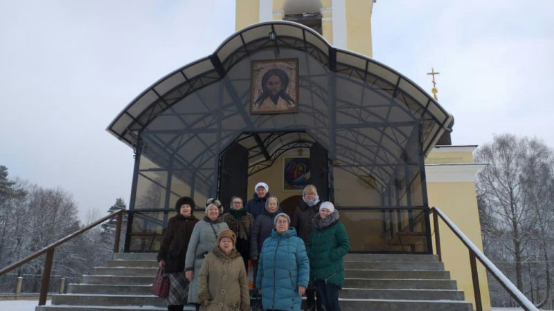 Рузские пенсионеры побывали в скиту во имя Божией Матери «Всецарица»