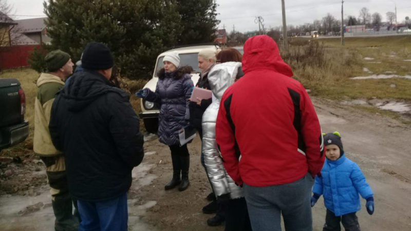 В Никольском прошел сход с жителями