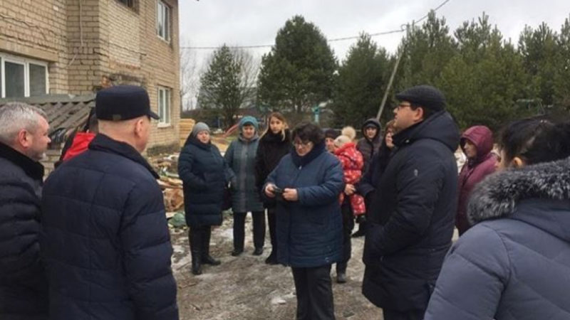 Ремонт дома в Ватулино ведется по графику