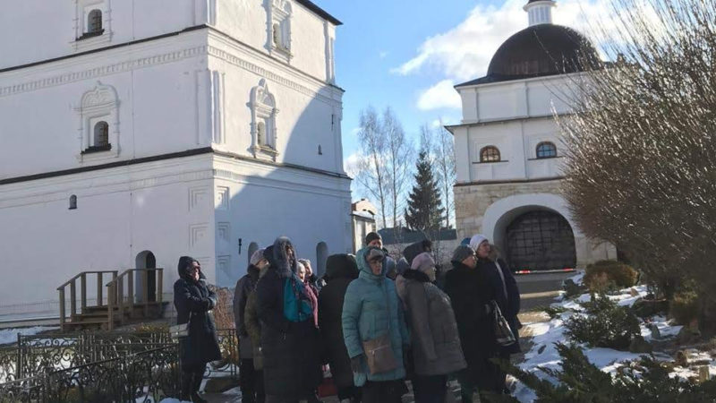 Экскурсию по святыням Можайска совершили рузские пенсионеры