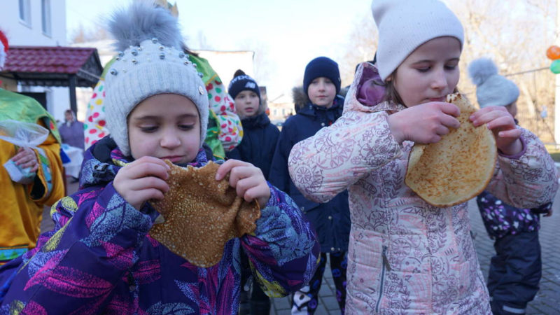 Масленицу отмечают в Рузском музее