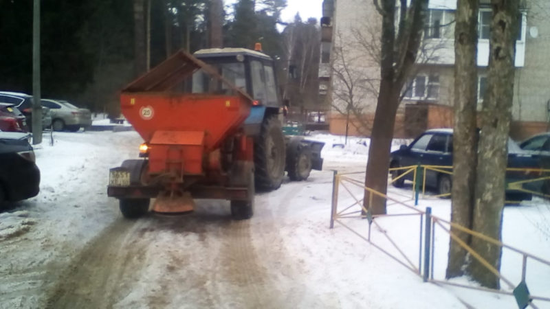 В Рузском округе пропесочили дворы