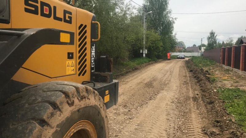 В Рузском округе приводят в порядок дороги