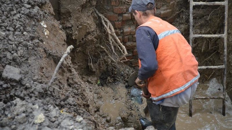 В поселке Тучково ликивдирована авария на водопроводе