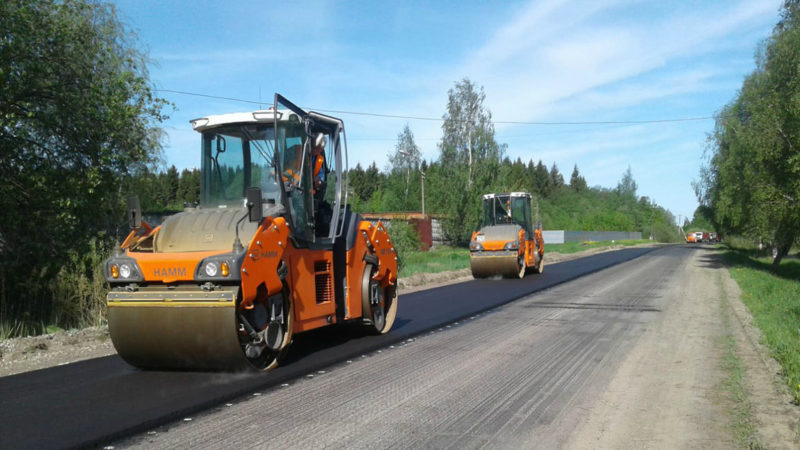 Мосавтодор начинает ремонт дорог в Рузском округе