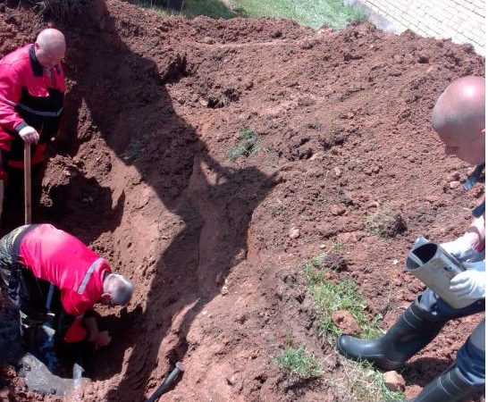 В Рузском округе быстро устранили порыв на водопроводе