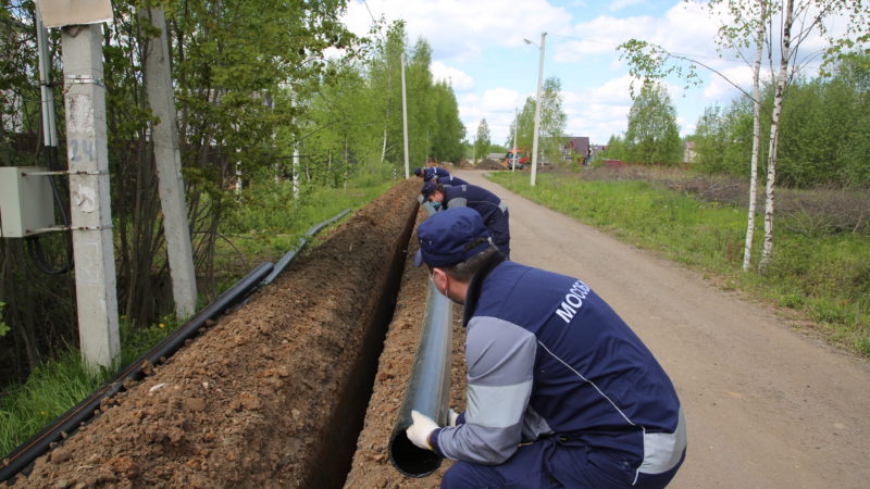 В Таблово пришел газ