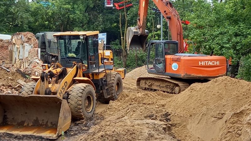 Николай Пархоменко подвел итоги работ на подтопленных улицах Рузы