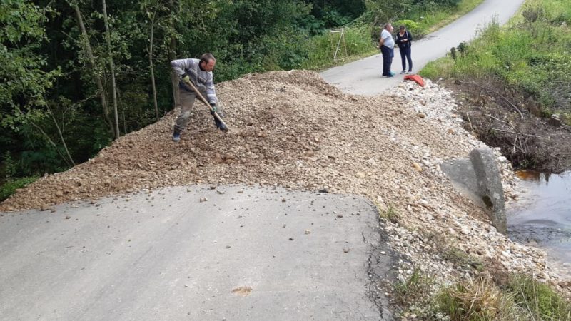 В Рузском округе отремонтировали дорогу