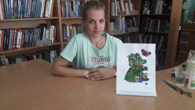 Ружан учили рисовать… манной крупой