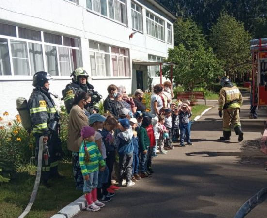 В Рузском округе тренировались пожарные и спасатели