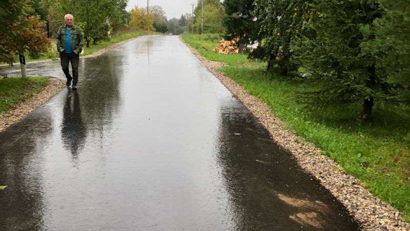 В Рузском округе отремонтировали 10 километров дорог