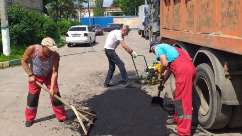 В Рузском округе ликвидируют ямы