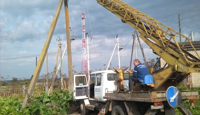 Гнездо аистов восстановлено