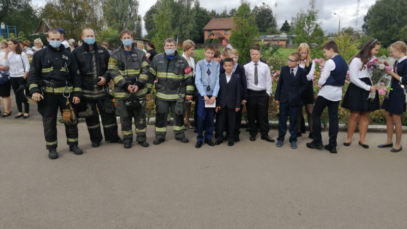 В Рузском округе День знаний был безопасным