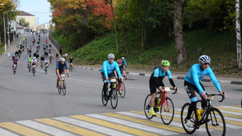 Заезд Gran Fondo Russia в Рузском округе