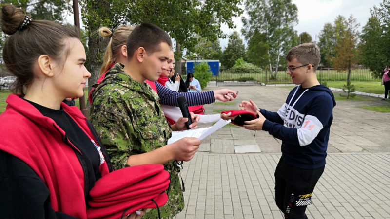 В Рузском округе пополнились ряды юнармейцев