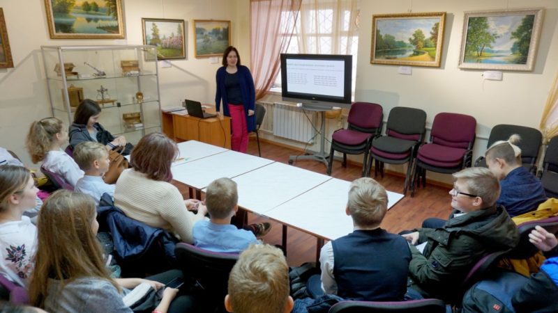 Музей приглашает школьников на час профориентации