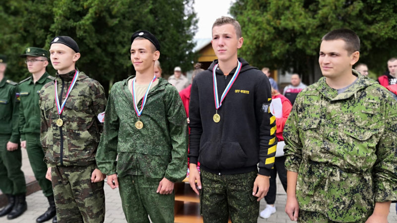 Юнармейцы преодолели «Партизанскую тропу»