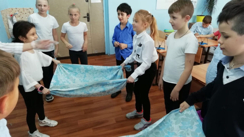 Рузские школьники приняли участие в командной игре