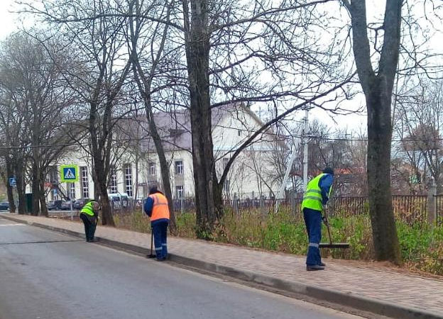 В Рузе обустроили пешеходную дорожку