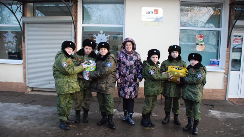 Рузские кадеты собирают «Добрые крышечки»