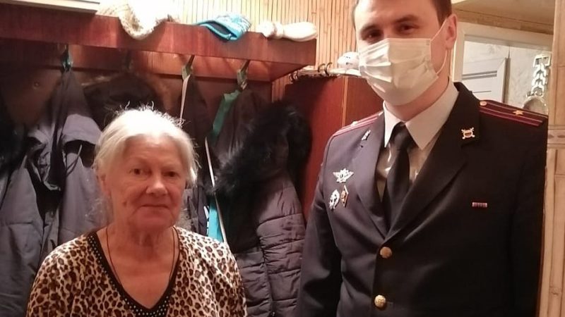 Рузские полицейские навестили семьи погибших сотрудников