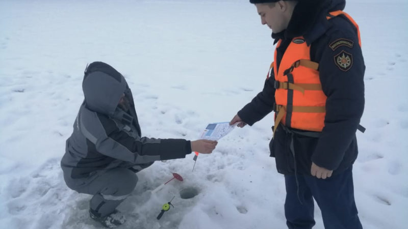 В Рузском округе проходят рейды «Осторожно: тонкий лед!»